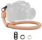 VOVMOEYA Dragonne Appareil Photo,Dragonne de Poignet pour Appareil Photo Sangle Poignet Appareil Photo pour Sony A6000 A6400 A6700 A7IV Canon eos Nikon Fujifilm - Marron