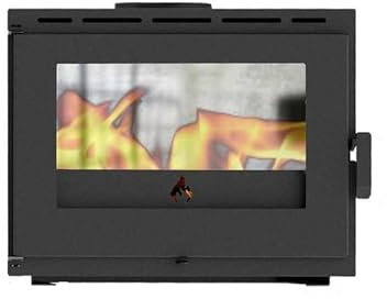 Insert pour cheminée à bois F.lli Lerda L-70 double face Plus Vulcano 14 kW