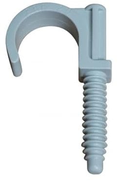 Seau de 100 fixations Fix-Ring Elec ING Fixations - Pour gaines et tubes - Ø20mm