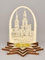 Ratags Schattenspiel, Hofkirche Dresden mit Bogen, 1 Teelichthalter
