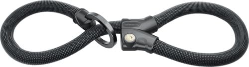 ABUS Kettenschloss Infinity Loop 1806 - flexibles Fahrradschloss mit 2 längenverstellbaren Schlaufen zum gleichzeitigen Absichern mehrerer Fahrradteile, Fahrräder oder anderer Objekte - Länge 140 cm