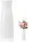 Kunststoff-Blumenvase, Keramik-Look nordischen Stil weiße Vase Unzerbrechlich Knospe Vase für Home Decor Centerpieces, Wohnzimmer, Couchtisch (A Type Large White)