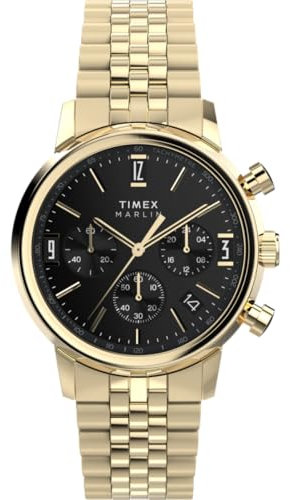 Timex Herren Chronograph Quarz Armbanduhr Marlin