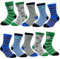 TUUHAW Socken Jungen 35-38 Schulkind Fussball Socken Kinder 35-38 Lustige Kindersocken Sportsocken Jungen Baumwolle Tennissocken