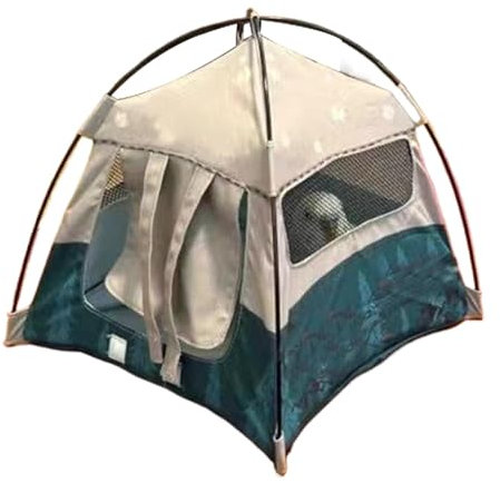 Camping Tent - Doll House Camping Tent | Miniature Camping Tent Model | Lightweight Tiny Tent Model, Photography Props Camping Decor, Doll Playhouse Tent for Doll House, Fairy Gardens