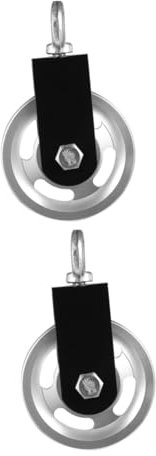 Gatuida 2 Stk Übung Riemenscheibe Heben Fitnessgeräte Maschine Power-Rack lat flaschenzug fitness geräte wäscheleine hebeanlagen pully stilles Rad Krafttraining Zubehör Aluminiumlegierung