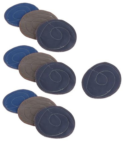 GANAZONO Taubennestmatte für Brutnester, 10 Stück Schwarz aus Stoff | Wiederverwendbar und Leicht, für Tauben im Heimtierbedarf, Handgefertigte Mehrlagen Ausführung Zufällige Farbe