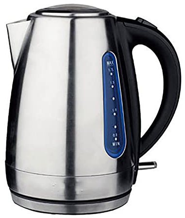 NTALJC Hervidor de Agua eléctrica Jarra de hervir dispensador de Agua Caliente, Tetera inalámbrica de Acero Inoxidable de 1,7 litros, protección automática y Seca por hervir, 1850 W