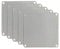 5PCS 80mm 90mm 120mm 140mm Cuttable White PVC PC Fan Filter Dustproof For Case Computer Mesh Cooling Dustproof Cove