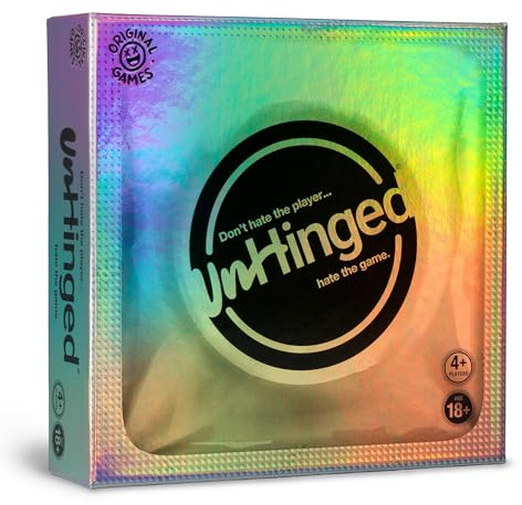 Original Games | Unhinged - 200 gross, cringe and downright filthy pick-up lines. Are you Unhinged enough to play? | NSFW Adult Party Games | Ages 18+