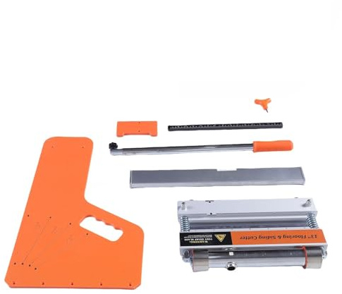 Jectse 13 Im Bodenschneider, Professioneller Laminatbodenschneider, Einschrittschnitt, Sicherheitsdesign, für Laminat, Mehrschichtig, Hartholz, LVP, LVT, SPC, WPC.