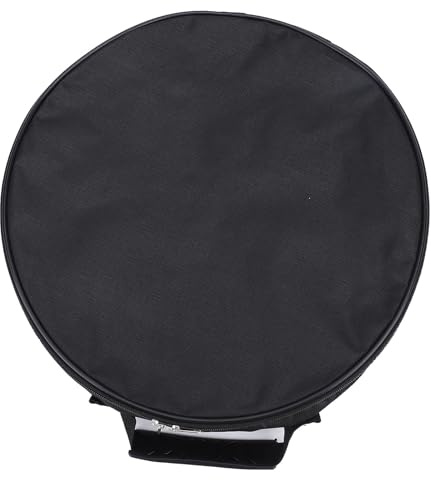 AOWINHIT 14.5 Inch Round Cable Bag, Spacious Cable Organizer for Power