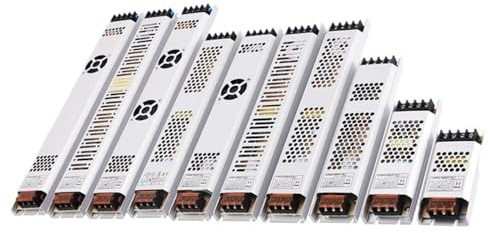 Fuente de alimentación ultrafina 24V iluminación 60W 100W 150W 200W 300W 400W AC185-240V controlador for tiras LED(150W)