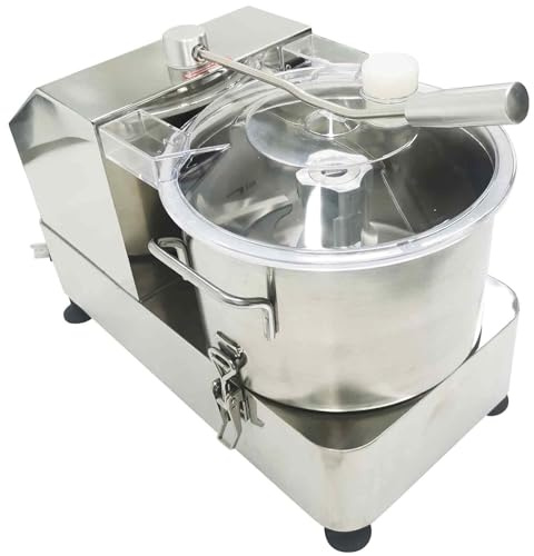 Robot De Cocina Comercial Para Carne Y Verduras, Picadoras Eléctricas Litros, Picadora Multifuncional, Para, Frutas, Jengibre, Ajo Cacahuetes(9L)