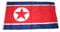 Flagge Nordkorea 90 x 150 cm Fahne mit 2 Ösen 100g/m² Stoffgewicht Hissflagge zum Hissen