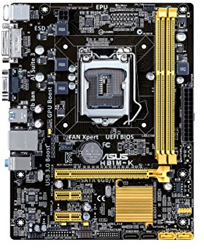 ASUS H81M-K Intel H81 LGA 1150 (Socket H3) Micro ATX - Placa Base (DDR3-SDRAM, DIMM, 1066,1333,1600 MHz, Dual, 16 GB, 64 MB)