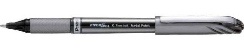 Pentel EnerGel Liquid Plus BL27 Gel Rollerball Pens Pack of 3 Black