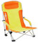 BRUNNER Bula Strandstuhl, Ergonomisch, Legierter Stahl, Orange/Gelb