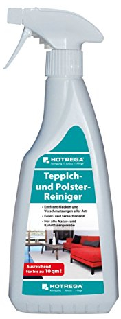 Hotrega H160090 Teppich- und Polster-Reiniger, Tiefenwirksamer Schmutzlöser zur schonenden Intensivreinigung