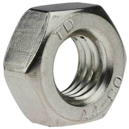 Reidl Sechskantmuttern M 16 x Links-Gewinde mm DIN 934 A4 blank 5 Stück