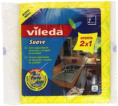 Vileda Bayeta Suave Amarilla - 2 Bayetas