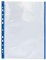 grafoplas 5501130 - Kissen PP mit Farbindikator, A4, blau