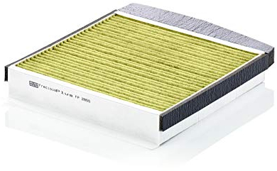 MANN-FILTER FP 2855 Innenraumfilter/Kabinenluftfilter - FreciousPlus Biofunktionaler Pollenfilter - für Pkw + Transporter