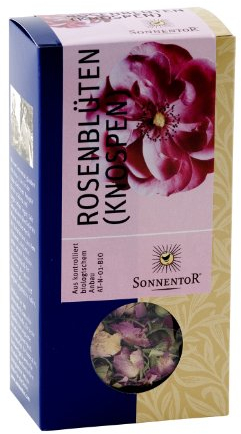 Sonnentor Tee Rosenblüten (Knospen) lose, 1er Pack (1 x 30 g) - Bio