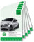 Sigel FA514 Fahrtenbuch, für PKW und LKW, A5, 32 Blatt (5er Spar-Pack)