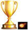 Fan Pack - Small Champions Trophy Cardboard Cutout 2D Standup/Cutout Plus 20x25cm Photo