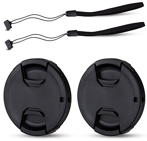 JJC Copriobiettivo Tappo Obiettivo 95 mm 2 pezzi snap-on fotocamera anteriore copriobiettivo + copriobiettivo elastica per Canon Nikon Sony Olympus Fuji e altre marche di lenti con filtro 95 mm