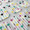 Chix Nails Designer Minx Trendy Style Fingers Toes Vinyl Foils Nail Wraps, Heart Strings