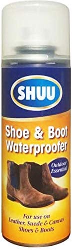 200ml Shoe Boot & Tent Waterproof Aerosol Spray Leather Suede Canvas Accessories Protection (1 Can)
