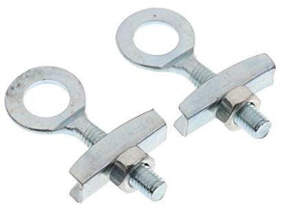 Ogquaton Chaîne de vélo 2pcs tendeur de chaîne de vélo pour BMX vitesse fixe piste unique vitesse 10mm en acier allié