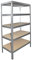 Shelf Creations Expert Schwerlastregal 230x110x50cm verzinkt 5 Böden - Regal Kellerregal Metallregal smartes Steckregal Lagerregal Werkstattregal Archivregal Industrieregal Haushaltsregal Ordnerregal