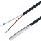 iOVEO 035HP05202 - NTC 10kOhm Temperaturfühler mit PVC-Leitung bis 105°C, Temperatursensor, Fühler, Heizung, NTC, 2 Meter