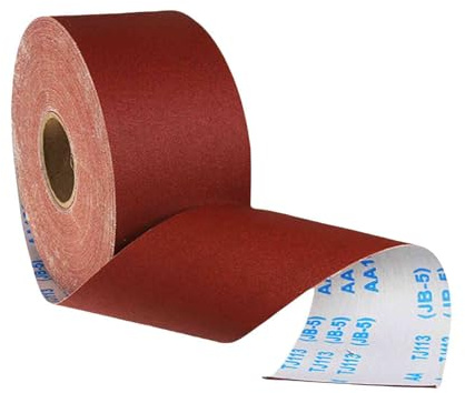 Schleifpapier-Rolle mit 600er-Körnung, 10 m x 100 mm, Schleifpapier-Rolle, Metall, Holz, Polierwerkzeuge