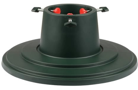 The Christmas Workshop 70279 Universal Christmas Tree Stand / Fits Trees Up To 1.5M Tall & 7CM Diameter / Holds 1.2L of Water / 39cm x 39cm x 16cm