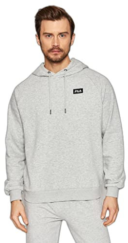 BELFORT hoody-Light Grey Melange-S