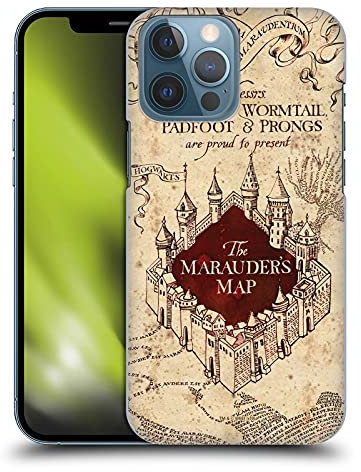 Head Case Designs Officially Licensed Harry Potter The Marauder's Map Prisoner Of Azkaban II Hard Back Case Compatible With Apple iPhone 13 Pro Max