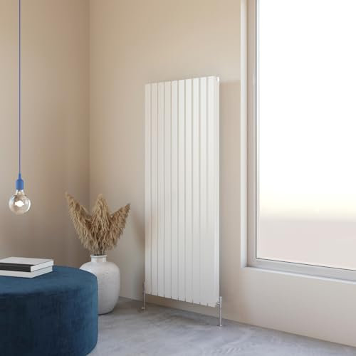 Flat Panel Radiator 1600x680mm Vertical Design Double Tall Upright White Central Heating Rad UK