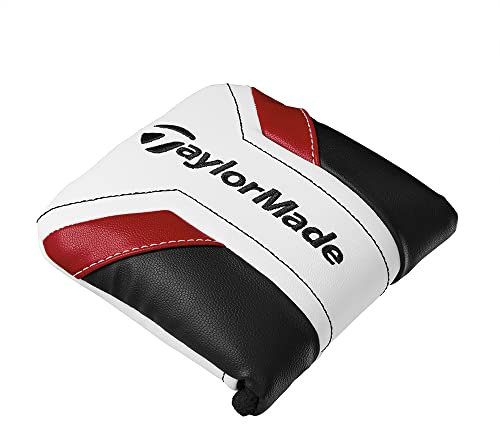TaylorMade Unisex Spider Headcover, White, Black, Red, One Size UK
