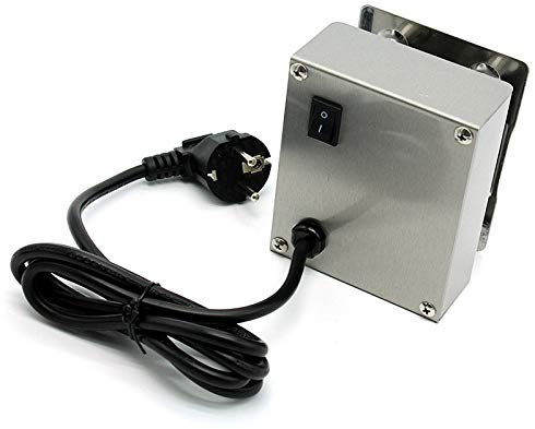 Oikabio Grill Barbecue à Viande Lourde Moteur Pivotant Gril Électrique Grill Grill Barbecue Moteur de Grill Métal Moteur Valeur de Tension 220 V — 240 V