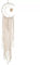 WakiHong 94cm Makramee Traumfänger Set Wandbehang Mond Traumfänger Makramee-Wandbehang Boho-Traumfänger für Haus Dekoration Boho Home Deco(Beige).