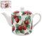 The Leonardo Collection Strawberry Field Teapot | British Design Ceramic Tea Pot for Home and Office | Stylish Teapot for Serving Hot Drinks | Lovely Gift for Tea Lovers