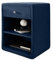 Luxusbetten24 Designer Nachttisch Amy (Samt) Blau
