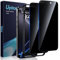 Uyiton Privacy Screen Protector for iPhone 16 pro 6.3-Inch, 30° Anti Spy Tempered Glass Film 9H Hardness HD Full Coverage Protection with Easy Installation Tool 2 pack