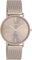 Oozoo Vintage Damen Uhr Taupe/Gold | Armbanduhr Damen mit Mesharmband | Moderne Uhr für Frauen | Edle Analog Damenuhr in rund C20337 (36mm Gehäuse)