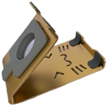 YiQinzcxg Doppia Funzione Orologio Telefono Base di Ricarica Silicone Grip Stand Ad Alta Efficienza Desktop Organizzatori Fit Per Viaggi Affari