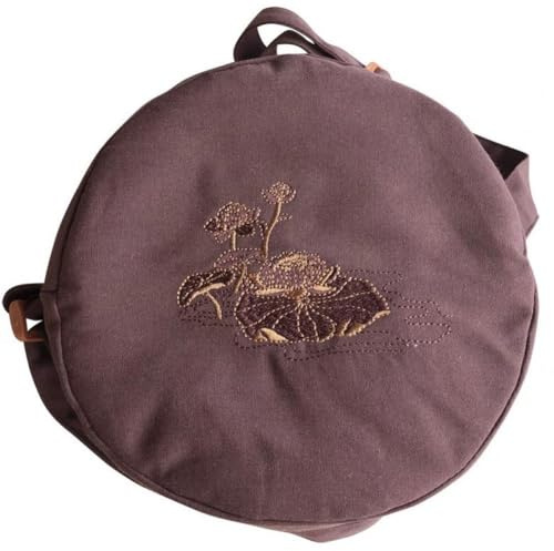 Zghhc Buddhistische Tasche Mönch Buddha Klangschale Tasche Tibetische Klangschale Umhängetasche Meditationsschale Schultertasche Buddhistische Klangschale Tasche